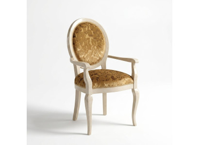 Krzesło Design Salon jadalnia Drewno Krzesła Podkładka Podłokietnik arredoclassic