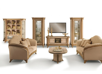 Włoskie Meble Sofa Ustawić Grupa Classic Siedziba Obcios 3+3 miejsce do siedzenia