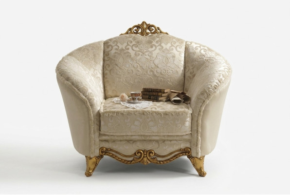 Design Luksusowy Krzesło Fotel Sofa 1 miejsce do siedzenia TV Lounge Szezlong Włókienniczy Nowość