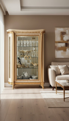 Design Meble Drewno Styl Klasyczny Barokowy Gablota Włoskie Meble Kredens