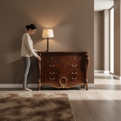 Kredens Szafa Board Komody Designer Luxury Szafki arredoclassic konsola