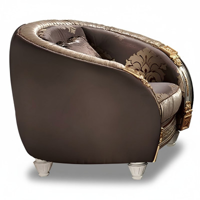 Klasyczna Fotel TV Sofa 1 miejsce do siedzenia Sofa Designer Włókienniczy Sofy Podkładka Nowość