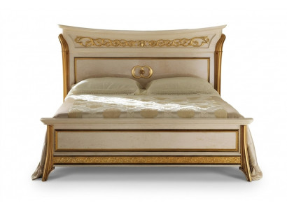 Łóżko Design Luksusowe podwójne łóżko hotelowe Sleep Pokój 180x200 arredoclassic Meble