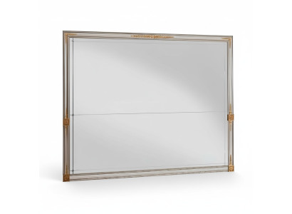 Drewniana rama Lustro lustro ścienne Klasyczna designerska Ściana Meble arredoclassic