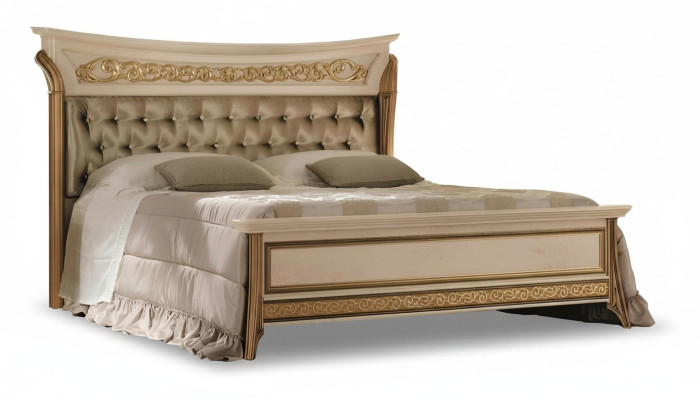 Łóżko łóżko tapicerowane Podkładka Designer Hotel Double 180x200 arredoclassic