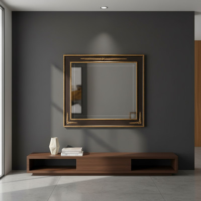 Klasyczne designerskie lustro Lustro ścienne Lustro prostokątne model Arredoclassic
