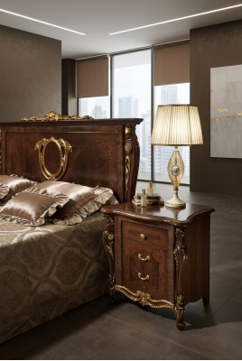 Design Stolik nocny konsola Side stoły Sleep Pokój Konsole Drewno Luxury Nowe