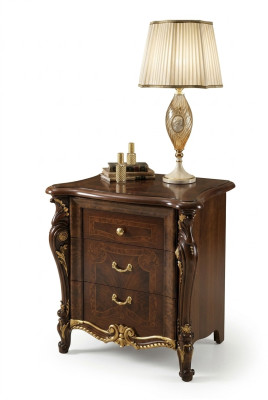 Design Stolik nocny konsola Side stoły Sleep Pokój Konsole Drewno Luxury Nowe