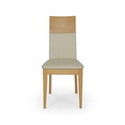 Krzesła Krzesło Fotel Solidny Drewno Włókienniczy Drewno Fotel Skóra New Lounge Podkładka