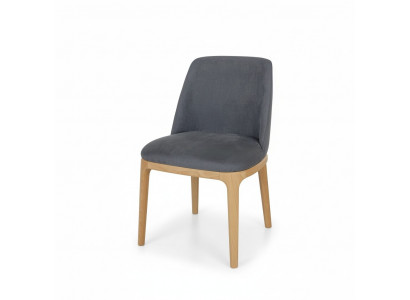 Design Krzesło Fotel Podkładka Krzesła Lounge Solidny Drewno Włókienniczy Fotel Nowy