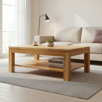 stolik kawowy drewniany stół Prawdziwe drewno Solidny Drewno Stolik Tabela 120x80 Stoliki do kawy