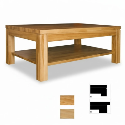 stolik kawowy drewniany stół Prawdziwe drewno Solidny Drewno Stolik Tabela 120x80 Stoliki do kawy
