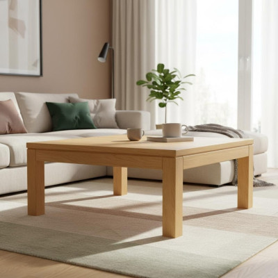 stolik kawowy stolik drewniany Prawdziwe drewno blat Stolik Tabela 120x80 Stoliki do kawy