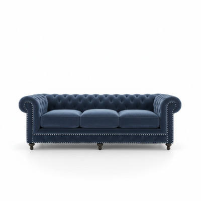 Chesterfield Sofa Couches Podkładka Ustawić Couch Podkładka Materiał Skóra