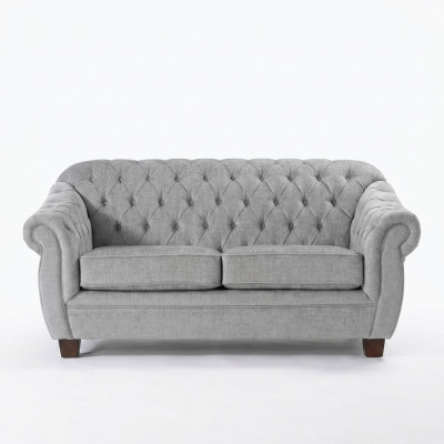 Sofa Chesterfield Kanapa Tapicerowane Tkanina Skóra Kanapy Tapicerowane Komplet 2-osobowy