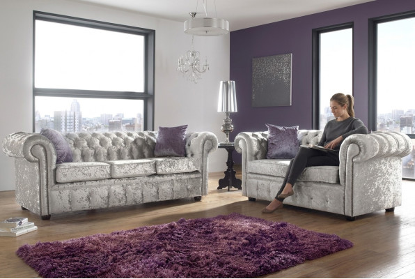 Zestaw sofowy Chesterfield 3+2 osobowa klasyczna barokowa sofa rokokowa Włókienniczy Skóra