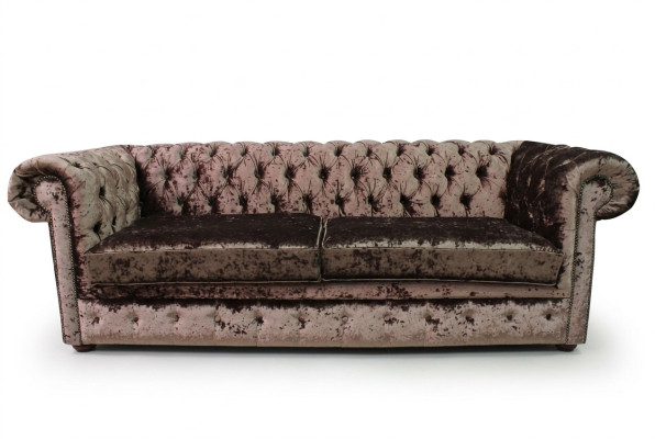 Chesterfield 5-osobowa klasyczna luksusowa barokowa sofa w stylu rokoko z kanapą włókienniczą Skóra