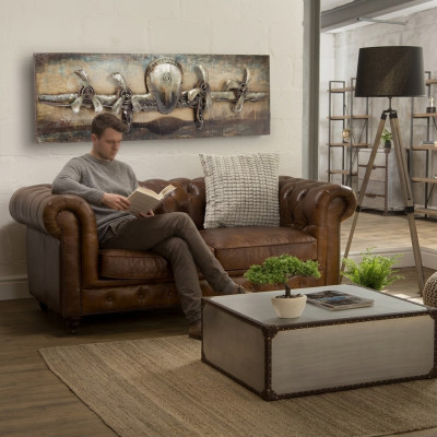 jvmoebel ® Sofa Skórzana Kanapa - Design Tapicerki Dwuosobowa Kanapa Komplet Brązowa