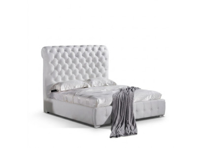 Chesterfield Wykonanie na wymiar Kolor Do wyboru Łóżko Double Bed Purple Brown Beige
