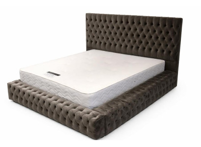 Chesterfield Włókienniczy Łóżko Sypialnia łóżko Podwójna Podkładka 140/160/180/200 cm