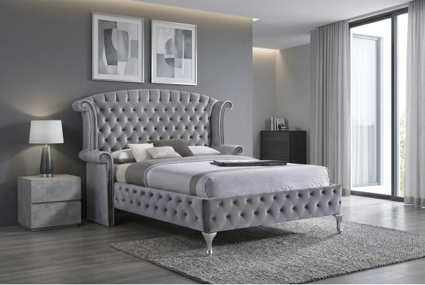 Nostalgia Łóżko Chesterfield Sofa Uszy łóżka angielskie Sypialnia Design Nowość