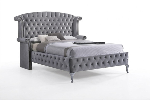 Nostalgia Łóżko Chesterfield Sofa Uszy łóżka angielskie Sypialnia Design Nowość