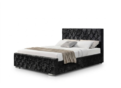 Chesterfield Łóżko Design Sypialnia Angielskie łóżka tekstylne
