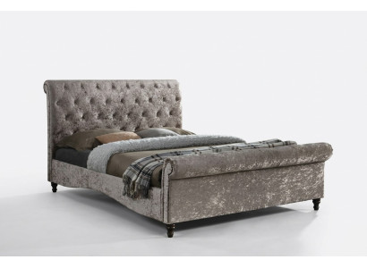 Luksusowe Chesterfield Przyciski łóżek Sypialnia Design Meble Łóżko Double Hotel Nowość