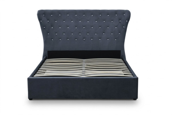 Chesterfield Łóżko Design Sypialnia Angielskie łóżko Włókienniczy Podkładka