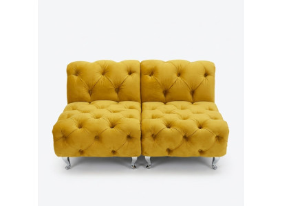 Chesterfield Hotel Double Skóra Łóżko Sypialnia Podkładka Luksusowe łóżko 200x200cm