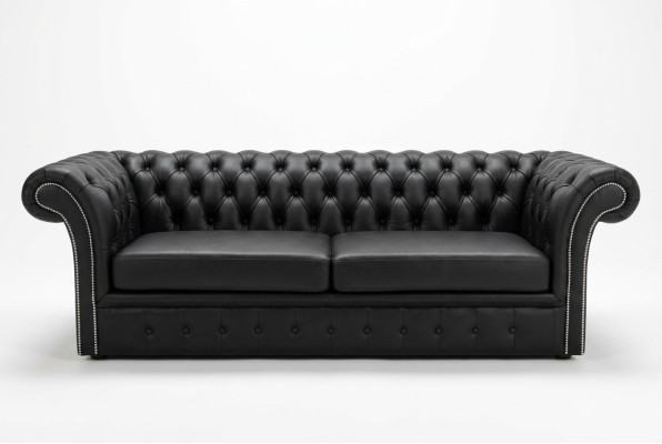 Elegancka Sofa Chesterfield Designerska Podkładka Ustawić Dekoracyjne Kanapy