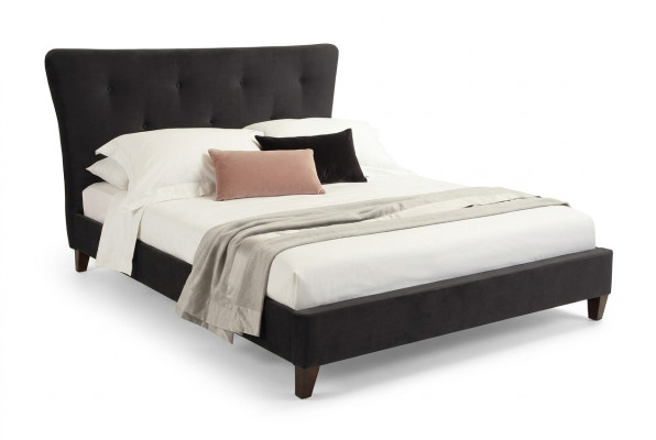 Chesterfield Hotel Double Skóra Łóżko Sypialnia Podkładka Luksusowe łóżko 140x200cm