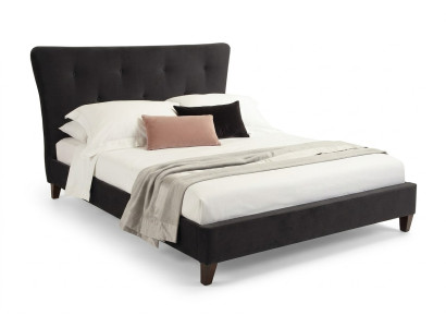 Chesterfield Hotel Double Skóra Łóżko Sypialnia Podkładka Luksusowe łóżko 140x200cm