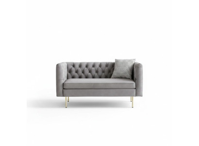 Designerskie białe Chesterfield Podwójne łóżko luksusowe Sypialnia łóżka