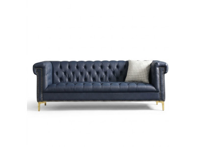 Chesterfield Skóra Podkładka Design Sofa Luxury Couch Classic Sofa 3 miejsce do siedzenia Nowość