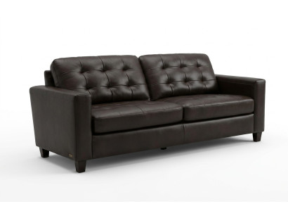 Chesterfield Sofa trzyosobowa sofa w skórze Tapicerowane krzesło Zestaw kanap 3 osobowa Nowe Sofy