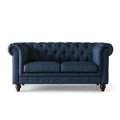 Meble stylu angielskiego Chesterfield dwuosobowa kanapa różowa, kolorowa, żółta, niebieska sofa.
