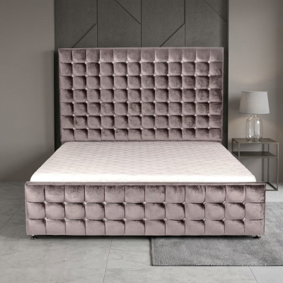 Luksusowa Sypialnia Łóżko Podkładka Design Luksusowe Dwuosobowe Łóżko Hotelowe Chesterfield