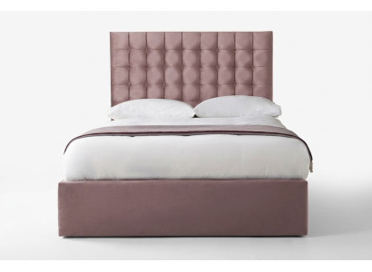 Różowy Designer Chesterfield Podwójne łóżko Designer Sypialnia Łóżko