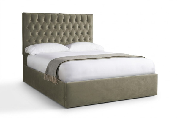 Tauper Chesterfield Podwójne łóżko designerskie Sypialnia łóżka