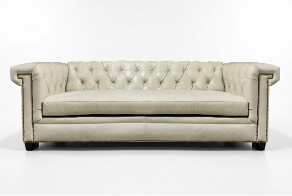Chesterfield Luxury Sofa Podkładka Siedziba Skóra Ustawić 321 miejsce siedzące Kanapy