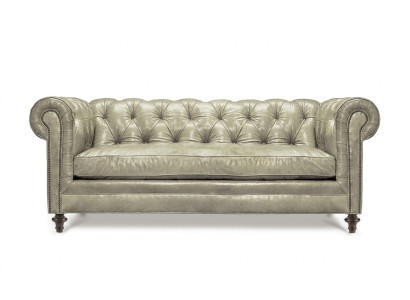 Chesterfield Luxury Sofa Couch Podkładka Siedziba Skóra Ustawić 321 miejsce siedzące Kanapy Nowe