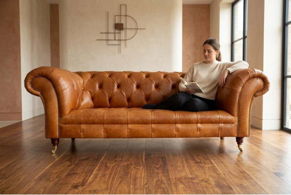 Sofa Chesterfield Aksamit trzyosobowe sofy projektowe Podkładka kanapy kanapa Aksamit 220cm