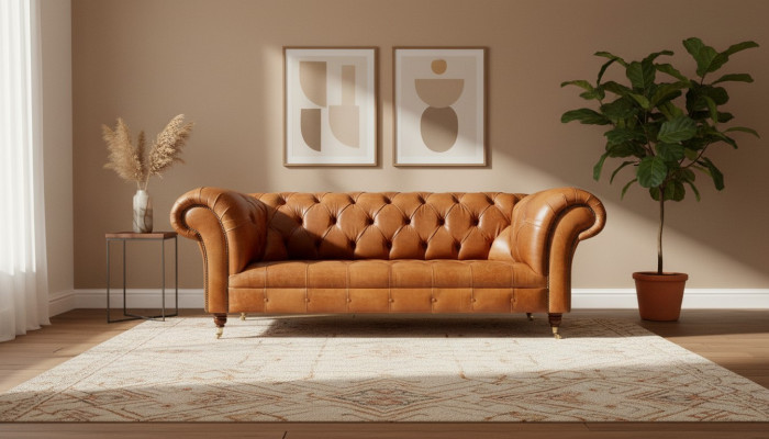 Sofa Chesterfield Aksamit trzyosobowe sofy projektowe Podkładka kanapy kanapa Aksamit 220cm