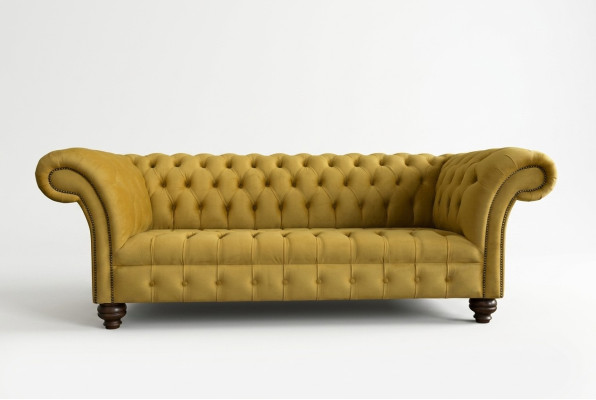 Włókienniczy Sofa 3 miejsce do siedzenia Sofa Podkładka Sofy Design Luksusowa Kanapa Meble Trzyosobowa Nowość