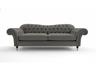Sofa materiałowa Chesterfield Zestaw sofowy 4 miejsca do siedzenia Ustawić Design Nowoczesna sofa