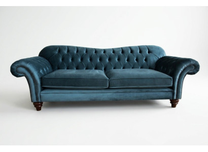 Chesterfield 4 miejsce do siedzenia Sofa Podkładka Włókienniczy Kanapy Sofa do salonu
