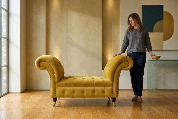 Chesterfield Sofa 1,5-osobowa kanapa tapicerowana Designer Couch Sofas suite sofa miejska