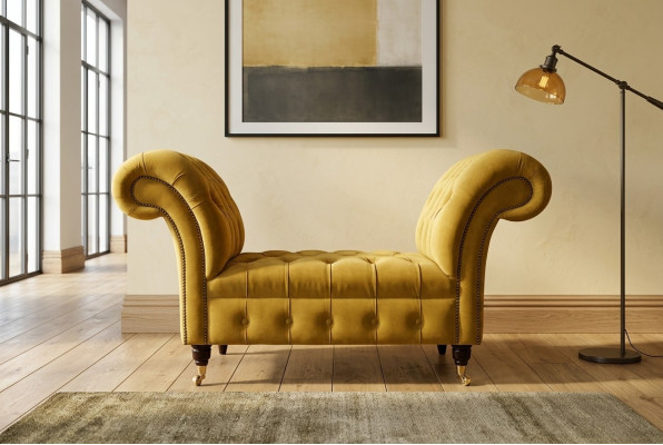 Chesterfield Sofa 1,5-osobowa kanapa tapicerowana Designer Couch Sofas suite sofa miejska