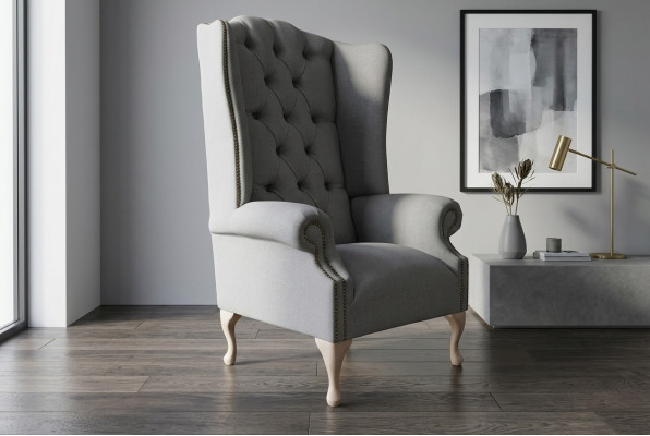 Chesterfield fotel uszakowy Sofa Fotel Pokój dzienny Relaks Klub